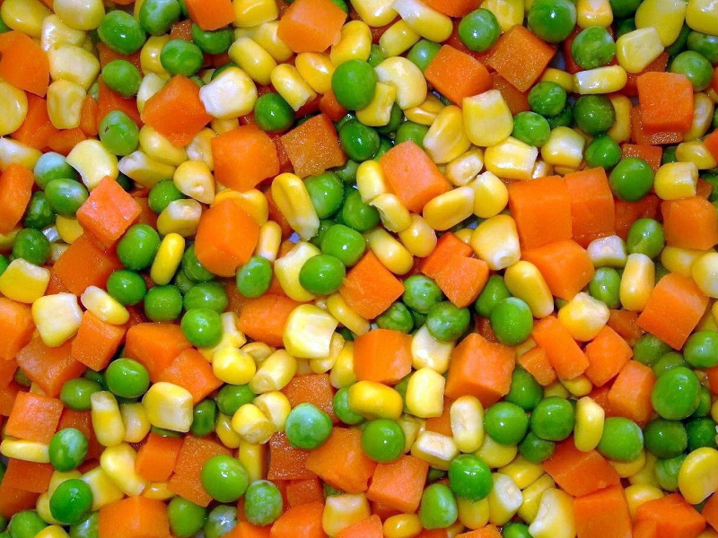 Frozen mixed vegetables