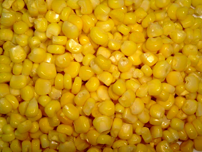 Frozen sweet corn